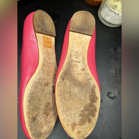 Alexander McQueen Pink Ballet Flats with Swarovski Skull Detail - Size 37.5 - Picture 4 of 4